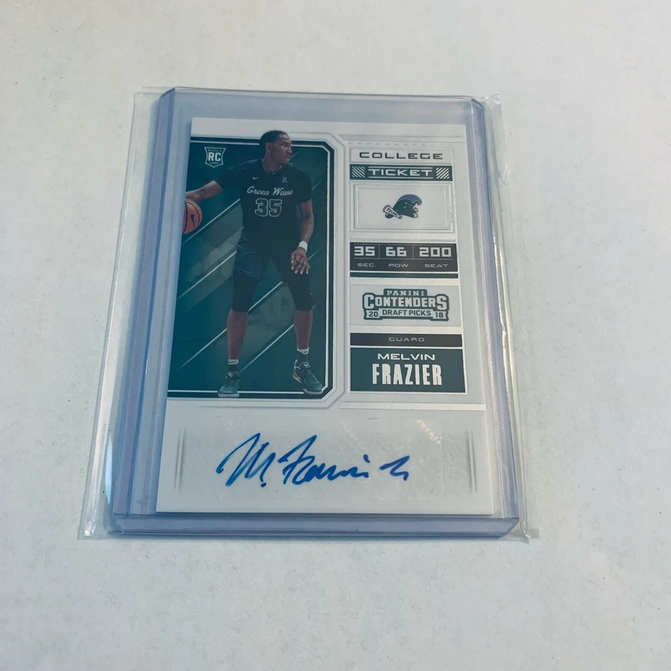 F78802 2018-19 Panini Contenders Draft Picks #88 Melvin Frazier AUTO RC - Image 1 of 1