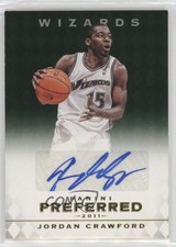 2011-12 Panini Preferred Emerald /75 Jordan Crawford #300 Auto