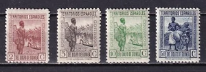 1934 - España - Guinea -  Republica  - Edifil 245/247,250 - MNH - Picture 1 of 2