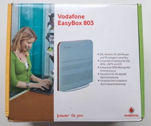 Vodafone EasyBox 803 300 Mbps 4-Port 100 Mbps Verkabelt Router - Bild 1 von 3