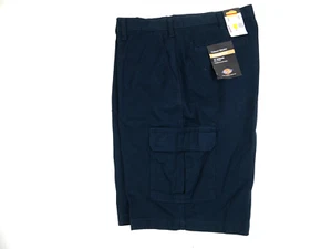 Dickies Men's Flex 13-Inch Loose Fit Cargo Short 34 NEW Dark Navy - Picture 1 of 4
