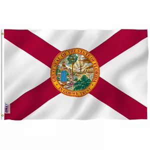 Anley Fly Breeze 3x5 Fuß Florida Staatsflagge - FL Staatsflaggen Polyester - Bild 1 von 6