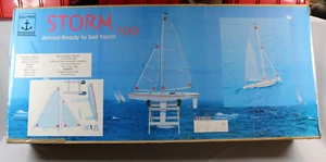 ZC029 EQUIPAGE ARS10001 bateau RC voilier STORM 100 Sail Yatch L 100cm h 1,65 m - Photo 1 sur 17