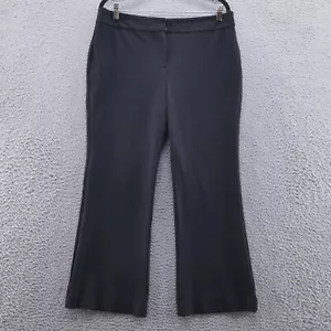 Talbots Womens Bootcut Dress Pants 14 Petite Black High Waist Classic Career - Picture 1 of 13