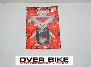 PORTATARGA SUPPORTO INCLINABILE REGOLABILE X-BIKE UNIVERSALE IN ALLUMINIO MOTO  - Foto 1 di 1