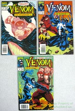 Venom The Madness 1-3 ☆ ALL NEWSSTAND Variants Complete Run ☆ X-Men's Juggernaut