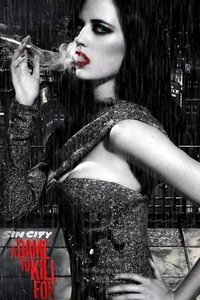 Sin City_ A Dame to Kill For 4 Poster Canvas Movie Film Print A0 A1 A2 A3 A4 A5 - Picture 1 of 11