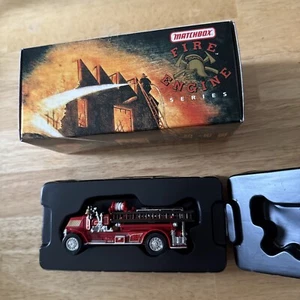 Matchbox Models Of Yesteryear Fire Engine YFE01 1920 Mack AC Fire Wagon NIB - Picture 1 of 6
