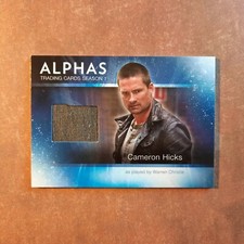 11112 . alphas season 1 warren christie as cameron hicks costume relic #m5