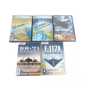 Microsoft Flight Simulator X Deluxe Edition Acceleration + Just Flight PC Games - Picture 1 of 7