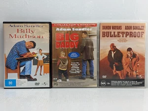 3 x Adam Sandler DVD Pack Region 2 4 PAL PreOwned Damon Wayans Norm MacDonald - Picture 1 of 10