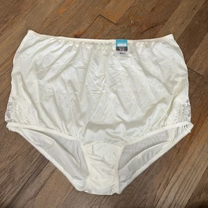 Vanity Fair Perfectly Yours Spitze Nouveu Slip Höschen Candleglow 10/3XL Neu mit Etikett - Bild 1 von 5