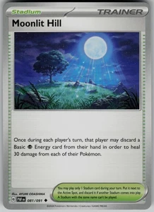 Moonlit Hill Uncommon SV: Paldean Fates 081/091 NM - Picture 1 of 2