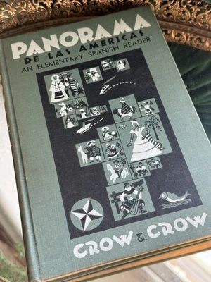 Panorama De Las Americas 1956 Elementary Spanish Reader Indiana University - Image 1 of 4
