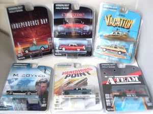 Greenlight Hollywood Serie 24 - 6er Set (1:64) 44840 Film & TV Icon Cars - Bild 1 von 14