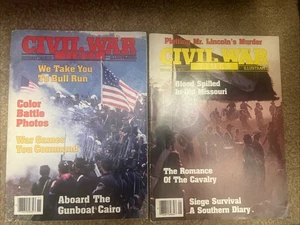 2 Issues Of CIVIL WAR TIMES ILLUSTRATED February 1987 November 1986 - Foto 1 di 7