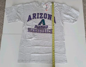 Vintage 1995 Arizona Diamondbacks Shirt Mens Large Gray T-Shirt Logo 7 NWT MLB - Picture 1 of 6