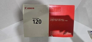 Genuine OEM Canon 120 Black Toner Cartridge 2617B001 New Sealed 2018 Imageclass - Picture 1 of 6