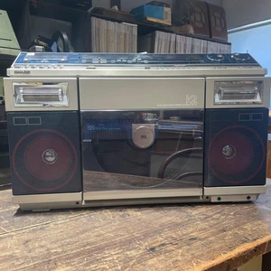 SHARP VZ-V2 Dual Play Disk Stereo system FM radio playback not possible USED - Picture 1 of 19