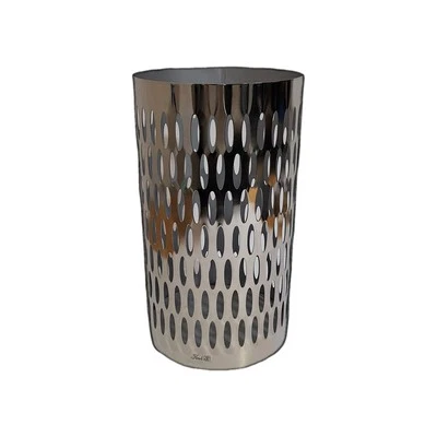 Fink Windlicht PALMINA Neu Eisen  Vernickelt  Lochmuster 38 cm Hoch - Bild 1 von 2