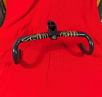 CINELLI INTEGRALTER Road Bar and Stem One Inch 100mm Reach 42cm Width RARE - Image 1 of 4