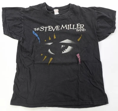 Camiseta De Colección Rara HOMBRE DE LUJO Steve Miller Band 1982 Abracadabra Tour Años 80 M Foto 1 de 4