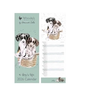 Wrendale Designs 'La vita di un cane' calendario sottile bellissime illustrazioni per cani - Foto 1 di 1