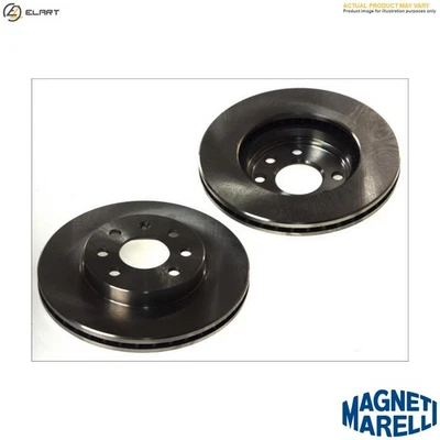 2x BRAKE DISC 360406062100 FOR MERCEDES-BENZ M 272.945 3.0L M 272.967 3.5L 6cyl - Image 1 of 4