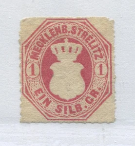 Mecklenburg Strelitz 1864 1 sg mint no gum - Picture 1 of 1