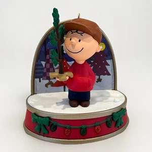 Hallmark Ornament Peanuts Storytellers A Charlie Brown Christmas 3.5” HTF -Video - Picture 1 of 3
