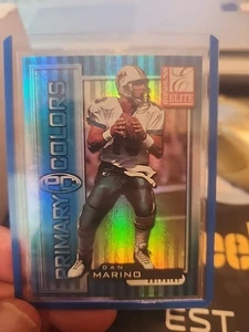 Donruss Elite 1999 colores primarios azul 803/950 Dan Marino eBay raro Mia.Dolpins - Imagen 1 de 6