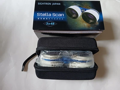 SIGHTRON Stella Scan Opera Glasses 3x48 B402 Binoculars New from Japan - Image 1 of 4