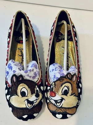 *NEW IN BOX* Irregular Choice Chip & Dale Ballet Flats  38 *Ships Fast From USA* - Image 1 of 4