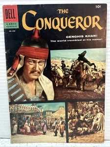 Dell Comics 1956 #690 The Conqueror Genghis Khan grado en muy buen estado - Imagen 1 de 2