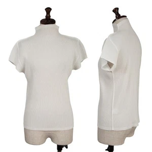 PLEATS PLEASE Mist Pleated Turtleneck T Shirt Size 3(K-156453) - Picture 1 of 12