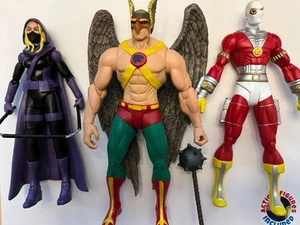 DC Direct Action Figure Lot: Hawkman Deadshot Stephanie Brown Spoiler Dr Light - Picture 1 of 8