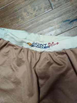 Conjunto completo de pantalones y camisa de caza Scent Blocker talla grande XXL 2XL para hombre marrón Foto 1 de 4