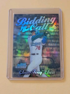 2000 Bowman Chrome Bidding for the Call Chin-Feng Chen #BC6 Refractor RC - Bild 1 von 2