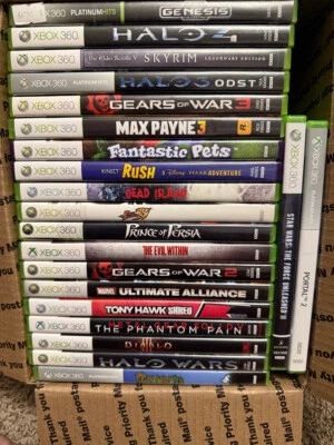 Microsoft Xbox 360 Video Games lot of 21. MOST COMPLETE. 3 MISSING MANUALS #1 - Image 1 of 2