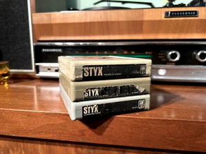 3 Styx 8 Track Tapes Lot 70s 80s Classic Rock - Bild 1 von 2