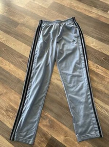 Pantalones deportivos Adidas gris/negro pierna recta W27 L31 **Pilling - Imagen 1 de 23