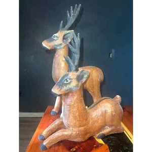 Papiermache Hirsch - Bild 1 von 8
