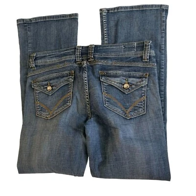 Yaso Jeans Womens Size 13 14 Distressed Boot Cut YP629 Jeans Bootcut - Image 1 of 4