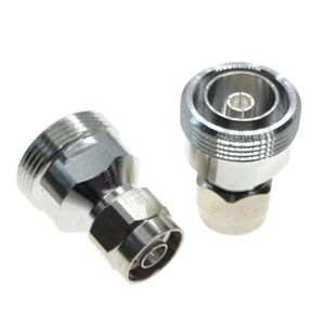 1 pz adattatore 7/16 DIN donna jack L29 a N spina maschio connettore RF dritto M/F - Foto 1 di 3