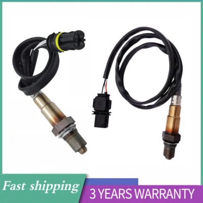 2 件氧气传感器上+下游适用于宝马 X3 X5 135I 528I 3.0L L6 2008-2010  — 第 1/4 张图片