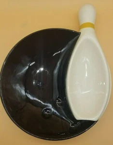 RARO - Atlantic Mold Bolera Plato Tazón para servir Pin Ball B72 A397 - Imagen 1 de 3