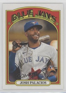 2021 Heritage High Number French Text O-Pee-Chee Back Joshua Palacios Rookie RC