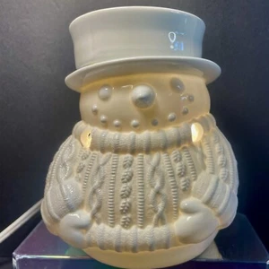 Better Homes & Gardens 2013 Happy Snowman leuchtender Wachswärmer 3-D Winterpullover - Bild 1 von 17