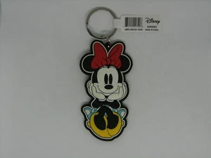 Lizenzierter klassischer Disney Minnie Mouse niedliche sitzende Pose Schlüsselanhänger Ring Souvenir A+ - Bild 1 von 7