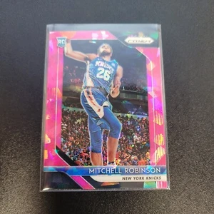 Mitchell Robinson 2018-19 Prizm #227 rosa hielo agrietado Prizm radiocontrol sp ~ny Knicks - Imagen 1 de 2